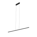 NOWODVORSKI 10848 BAR LED M LAMPA WISZĄCA CZARNA LISTWA BELKA  MINIMALISTYCZNA NAD STÓŁ WYSPĘ 150CM