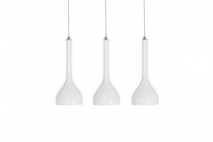 AZZARDO SOUL AZ0275 LAMPA WISZĄCA MINIMALISTYCZNA BIAŁA POTRÓJNA
