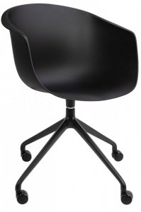 Krzesło biurowe obrotowe RALF czarne
