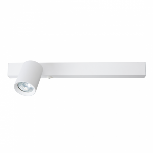 KINKIET CZARNY LISTWA REFLEKTOR 9W BIAŁY LEWY MAGNET MILAGRO ML1129
