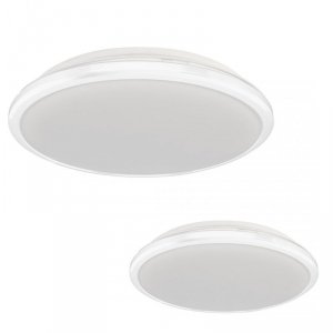 MILAGRO Plafon TERMA WHITE 18W LED IP44 Ø280 mm