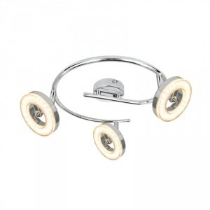 ZUMA LINE LED16032A-3SP DRISO LAMPA SUFITOWA SPOT CHROM KOŁA