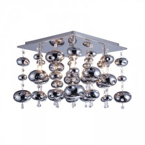 ZUMA LINE PLAFON SZKANY BOMBKI SREBRNE RLX92175-5 ELLI