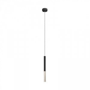 ZUMALINE P0461-01E-P7P7 ONE LAMPA WISZĄCA CZARNA TUBA LED 