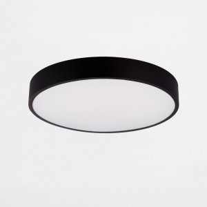 Plafon do salonu sypialni czarny 40cm MS724-R400 NADI LAMPA SUFITOWA CZARNA ZUMALINE