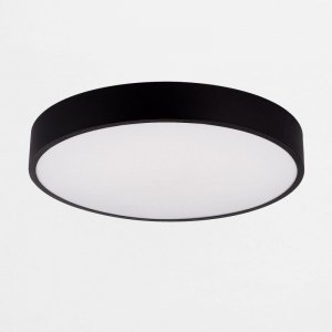 Plafon do salonu sypialni czarny 60cm  MS724-R600 NADI LAMPA SUFITOWA CZARNA ZUMALINE