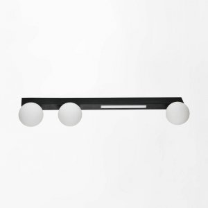 W231102-3 LUND LAMPA SUFITOWA CZARNA/BLACK