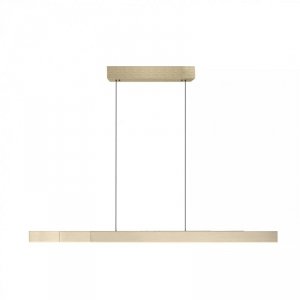 2545-60 PURE-MOTO+pendant light, brass matt