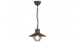 LAMPA OGRODOWA ZEWNĘTRZNA WISZĄCA BRĄZOWA RABALUX 7885 ALMADA
