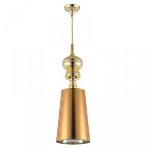 Lampa wisząca QUEEN złota 25 cm