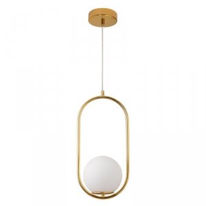 Lampa wisząca COSTA SOLO złota 40 cm