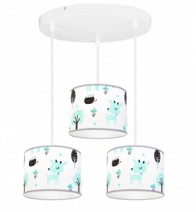 Lampa wisząca dziecięce - BAMBI 2265/3/OW LIGHT HOME