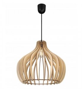 Zwis wiszący pojedynczy dekoracyjny - TIMBER 2363/1/LP LIGHT HOME