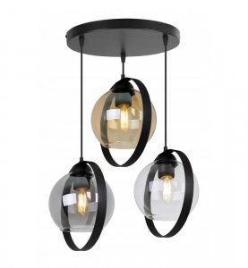 Lampa sufitowa ze szklanymi kloszami - RING HAGA 2346/3/OW/MIX LIGHT HOME