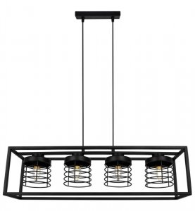 Lampa wisząca nowoczesna - RASTI CAGE 2370/4 LIGHT HOME