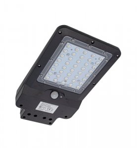 Lampa solarna STREET, uliczna, ogrodowa, zewnętrzna, czujnik zmierzchu i ruchu, IP65