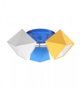 Lampa sufitowa dziecięca - DIAMOND 1500/3/OPK LIGHT HOME