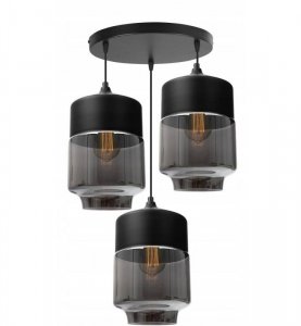 Lampa wisząca ze szklanymi kloszami - OSLO 2231/3/OW LIGHT HOME