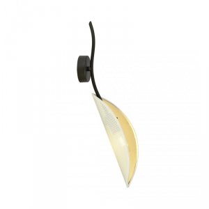 KINKIET NOWOCZESNY DEKORACYJNY EMIBIG LOTUS K1 WHITE/GOLD