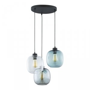 TK LIGHTING ELIO LAMPA WISZĄCA 3 PŁ KOŁO