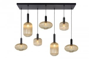 LAMPA WISZĄCA SZKLANA GLAMOUR NOWOCZESNA LUCIDE MALOTO 45386/07/62