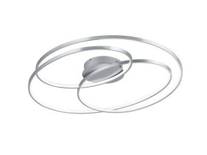 PLAFON NOWOCZESNY LED RINGI KOŁA NOWOCZESNY DO SYPIALNI KUCHNI SALONU GALE 673918007 TRIO