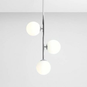 ARTERA ELEGANCKA CHROMOWA LAMPA LIBRA 3 CEILING CHROME 