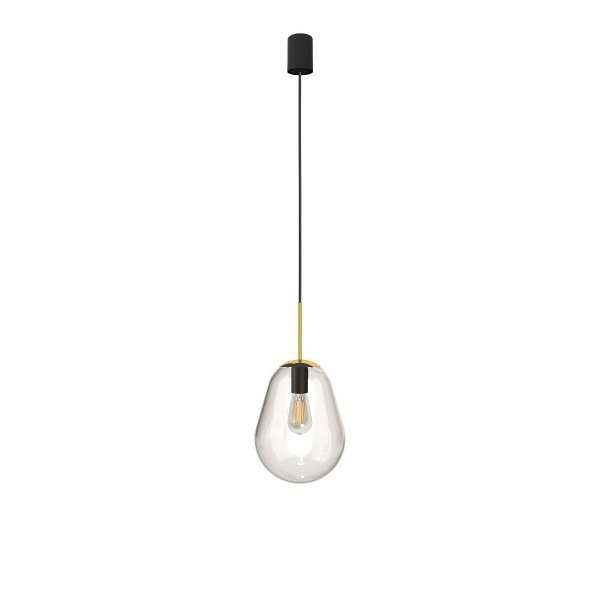 NOWODVORSKI 8673 PEAR S  LAMPA WISZĄCA NOWOCZESNA SZKLANY KLOSZ DO SALONU 