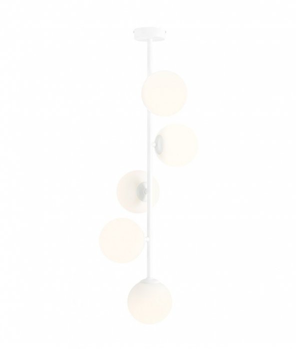 ALDEX LIBRA 5 WHITE 1094PL_F LAMPA WISZĄCA BIAŁA KULE BIAŁE