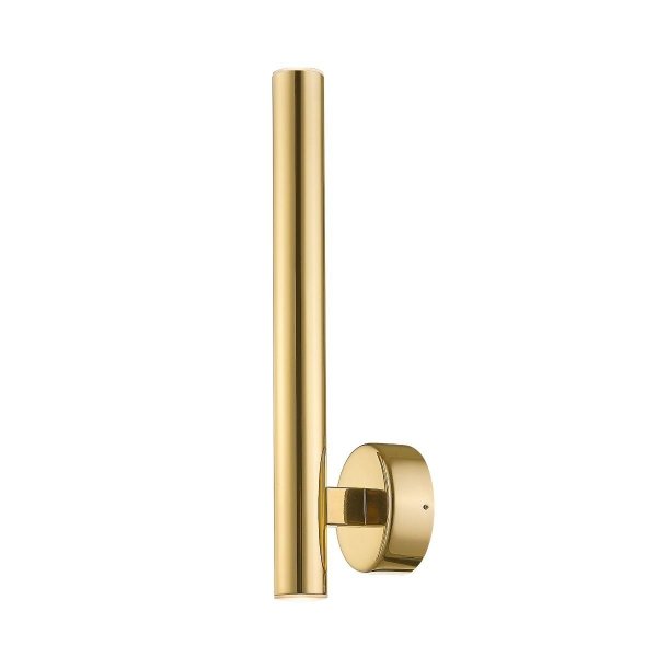 ZUMALINE W0461-02B-K4K4 LOYA KINKIET ZŁOTY TUBA RURKA GÓRA-DÓŁ