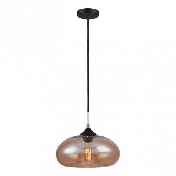 ITALUX VALIO MDM2093/1 C LAMPA WISZĄCA NOWOCZESNA SZKLANY KLOSZ