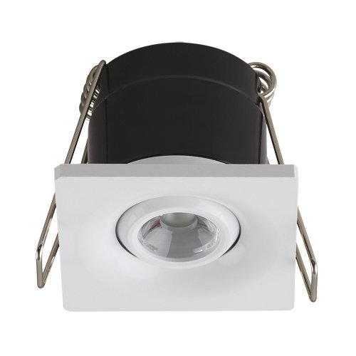 OPRAWA WPUSZCZANA LED IDEUS GOL LED D 1,6W WHITE NW