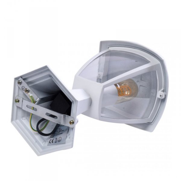 MILAGRO Lampa ogrodowa stojąca FOX WHITE 1xE27 Mała