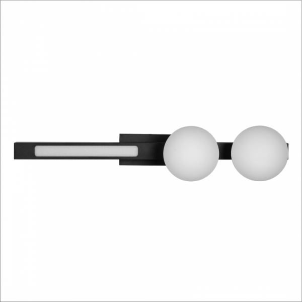 Kinkiet Magnet 13W+2xG9 3000/4000K Czarny