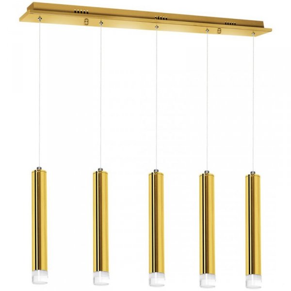 MILAGRO Lampa wisząca GOLDIE 5x5W LED