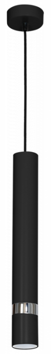 MILAGRO Lampa wisząca JOKER BLACK 1xGU10