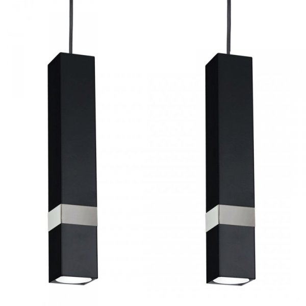 MILAGRO Lampa wisząca VIDAR BLACK/CHROME 3xGU10