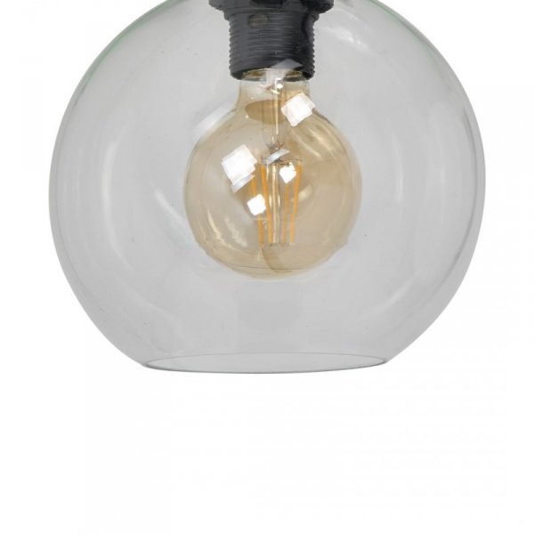 MILAGRO MLP6573 SOFIA CLEAR LAMPA SUFITOWA PLAFON SZKLANA KULA PRZEŹROCZYSTA