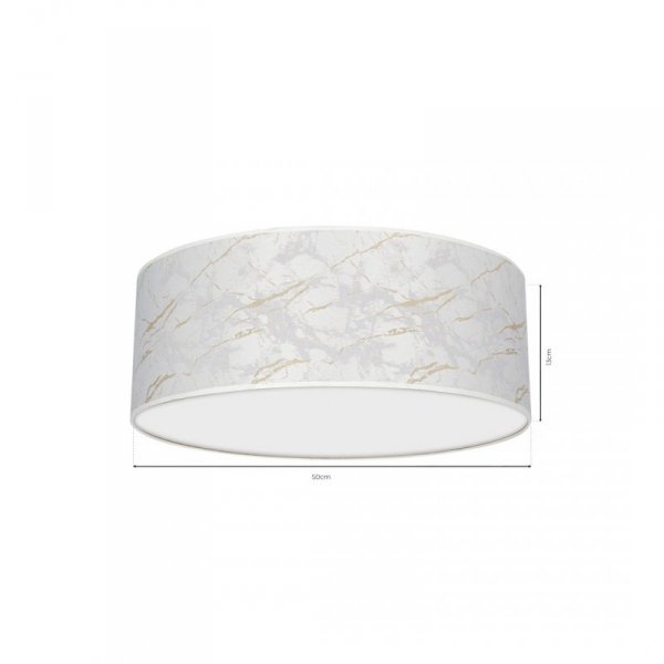 Lampa sufitowa SENSO White/Gold Ø500mm 3xE27