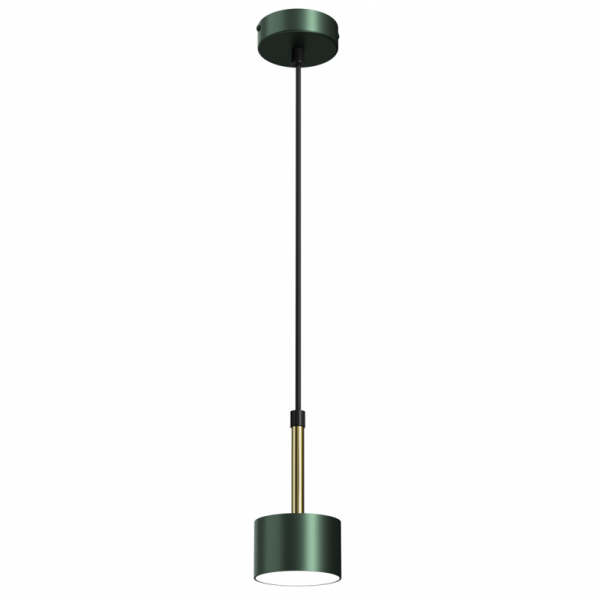 Lampa wisząca ARENA GREEN/GOLD 1xGX53