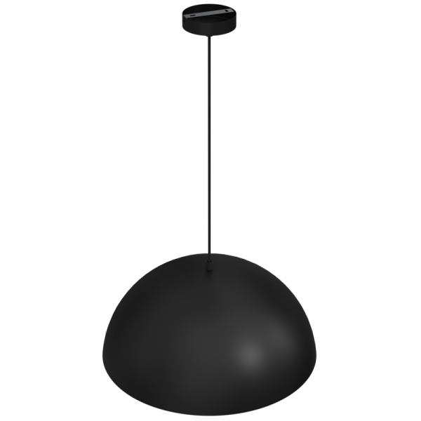 MILAGRO Lampa wisząca BETA BLACK/GOLD 1xE27 45cm