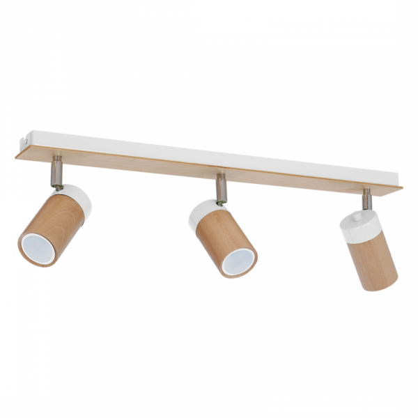 MILAGRO Lampa sufitowa BARON WHITE 3xGU10