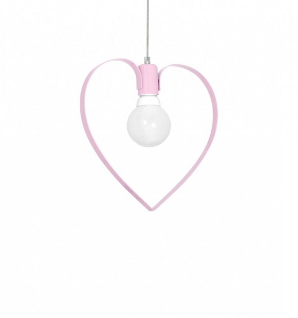 MILAGRO Lampa wisząca AMORE PINK 1xE27