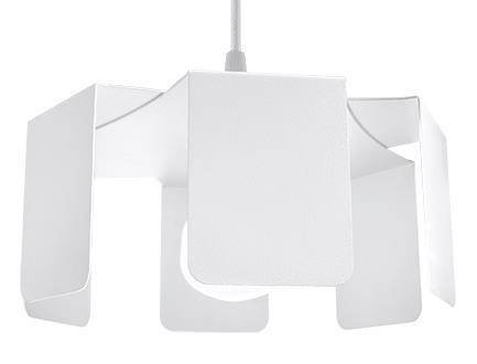 Lampa wisząca TULIP biały stalowy nowoczesny design zwis na lince sufitowy E27 LED SOLLUX LIGHTING