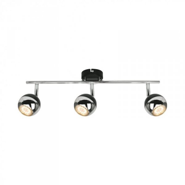 ZUMA LINE GU16016-3TU-BK GASTER LAMPA SUFITOWA KULE CZARNE CHROM