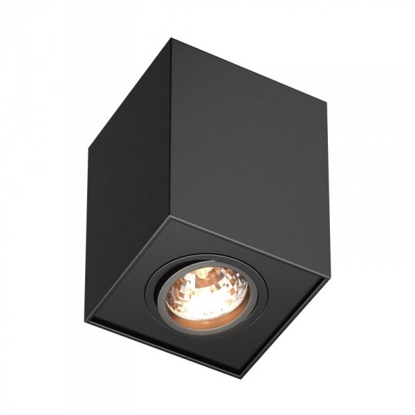 ZUMA LINE LAMPA PLAFON TUBA H-89200-BK QUADRO SPOT CZARNY