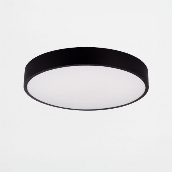 Plafon do salonu sypialni czarny 40cm MS724-R400 NADI LAMPA SUFITOWA CZARNA ZUMALINE