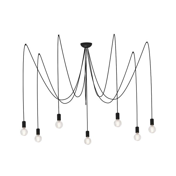 NOWODVORSKI 6785 SPIDER LAMPA WISZĄCA NOWOCZESNA CZARNA PAJĄK