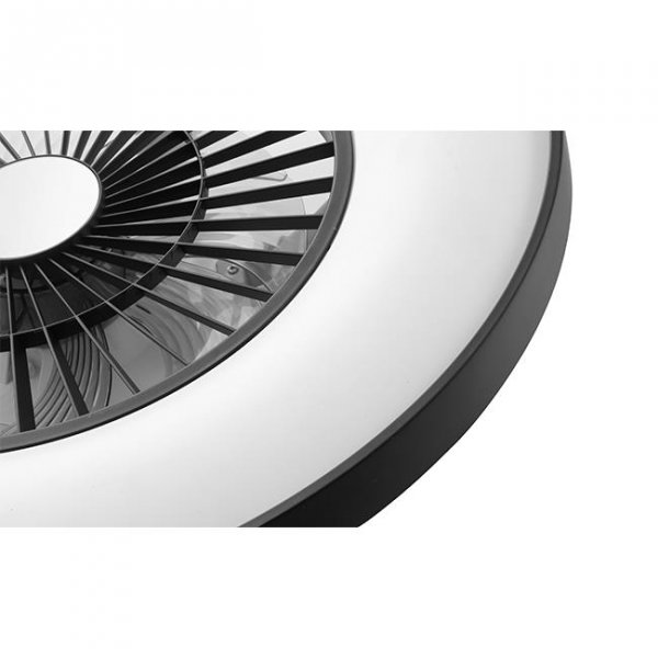 LAMPA PLAFON LED Z WENTYLATOREM PLAFONIERA 55W Z PILOTEM 60CM LVT 8608
