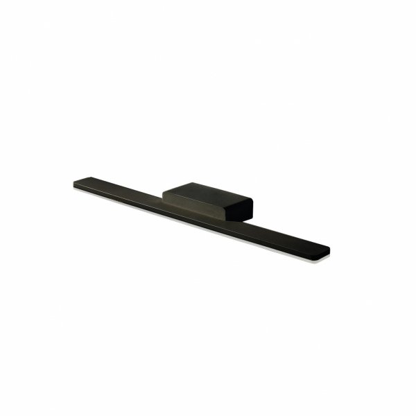AZZARDO AZ3348 EPSILON 60 4000K KINKIET CZARNY MATOWY LISTWA LED NAD LUSTRO DO ŁAZIENKI  60CM IP44 HERMETYCZNY